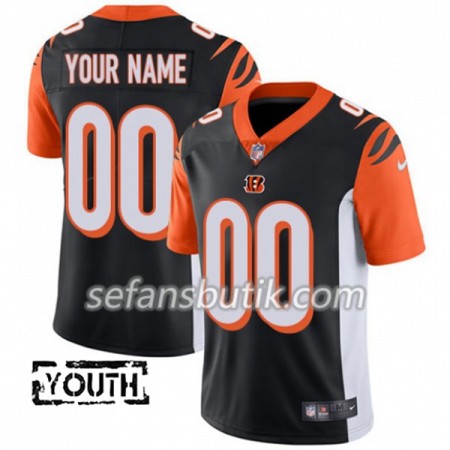 Cincinnati Bengals Tröjor Custom Svart - Barn